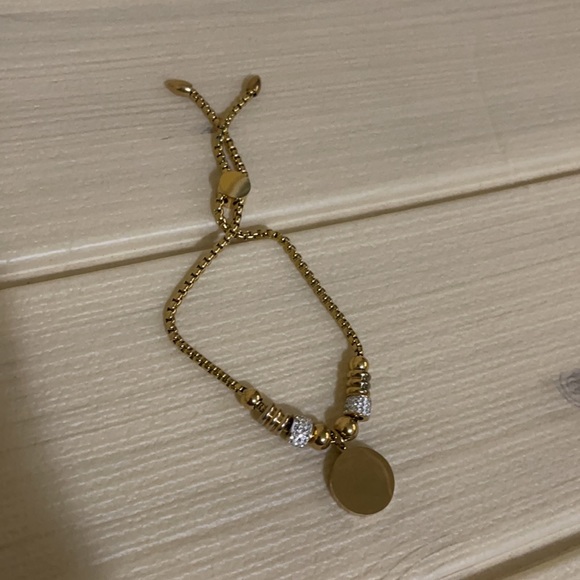 Gold Bracelet non tarnished NEW - Picture 2 of 2